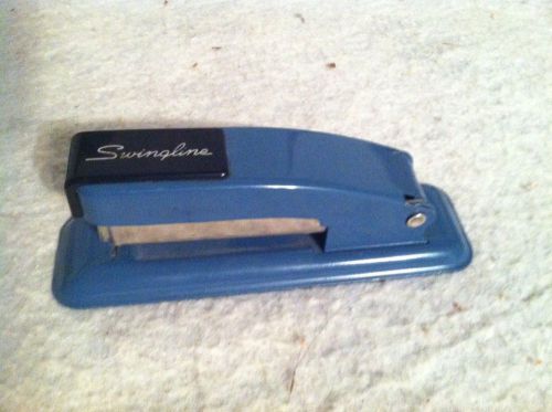 Swingline Stapler Classic BLUE Metal Made in USA. Long Island City, NY.  Working