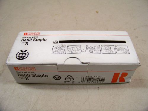 Ricoh PPC Refill Staple Type K 410802 3 x 5000 staples New