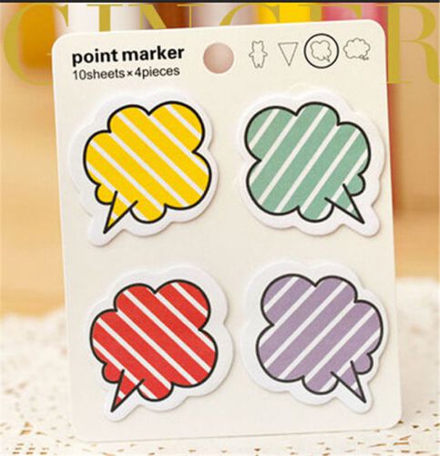 Practical New Geometrical Sticker Post It Bookmark Mark Memo Pad Sticky Notes
