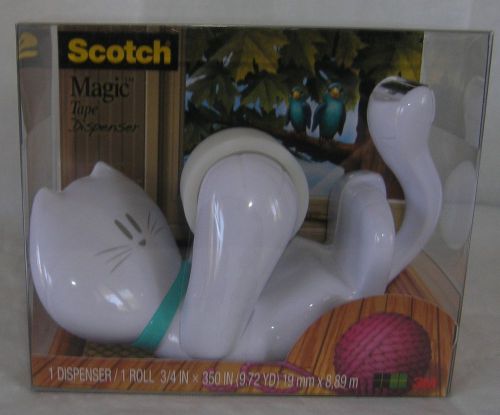 Scotch kitty cat magic tape dispenser nice christmas gift free shipping for sale