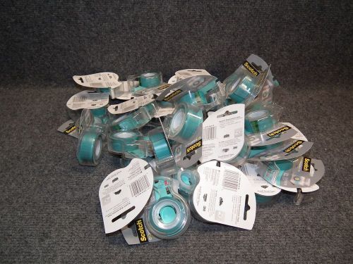 Scotch 3M C214-BLU-D Expressions 3/4&#034;x300&#034; Blue Tape Dispenser *Lot of 40 Rolls*