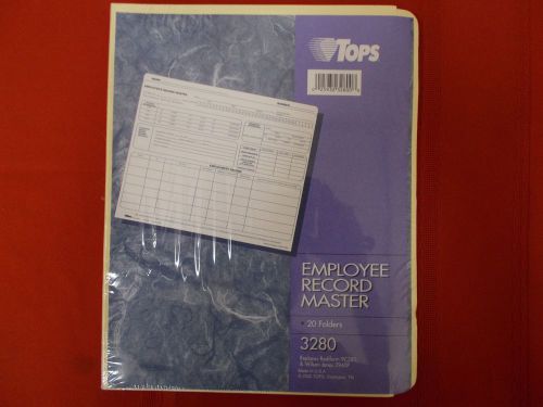 Tops Employee Record Master 20 3280