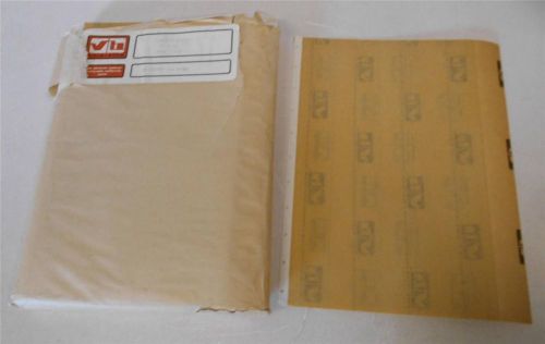 Velo-Bind -End Sheets Pull Tab 50 Sheets 25 Pair 11 Hole 8 1/2 X 11 LAST TIME