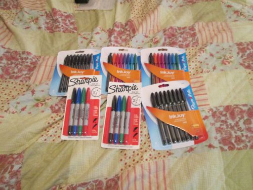 ASSORTED COLLECTION OF PENS AND MARKERS