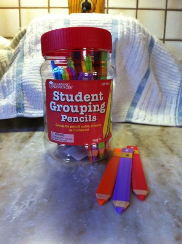 LearningResources Durable Student Grouping Pencil, 4-1/2 X 1/2 Inches, 36 Pieces