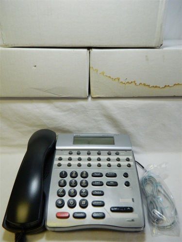 LOT OF 4 NEC DTR-16D-1 BLACK DTERM SERIES I BUSINESS OFFICE TELEPHONES NIB
