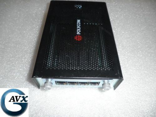 Polycom HDX 7000 &amp; 8000 4-Port Quad BRI ISDN Module in PLINK, P/N 2215-23365-001