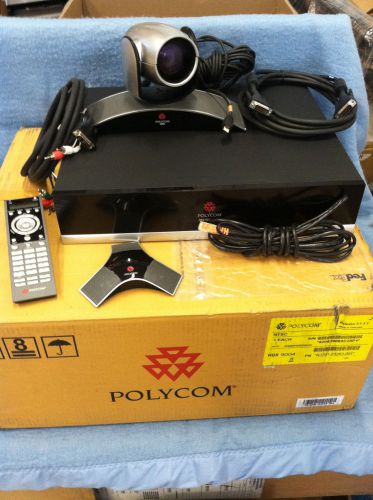 Refurbished Polycom HDX9004 w/ Camera, Mic, Remote and Cables- HD Video Warranty