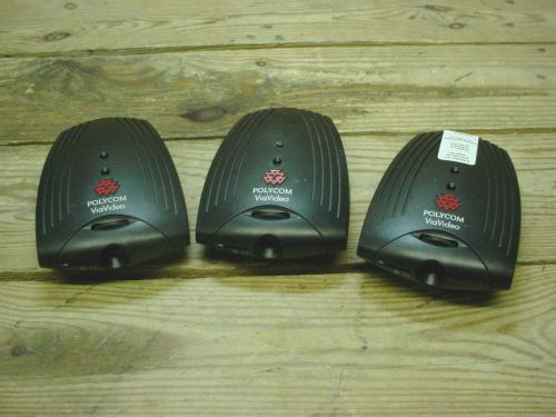 Lot (3) Polycom ViaVideo Via Video 2201-10070-001