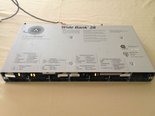 CAC Carrier Access Wide Bank 28 DS3 DS-3 Multiplexer M13 Controller M 13