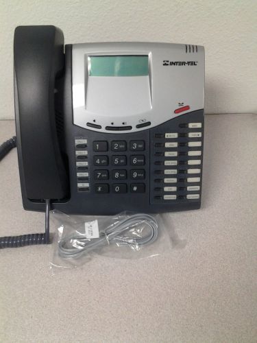 INTERTEL AXXESS 8520 GRAY SPEAKER DISPLAY TELEPHONE WITH 1 YR WARRANTY