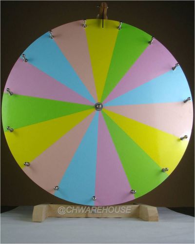 Prize Wheel - 24&#034; Color, Dry Erase, Brand New and High Quality