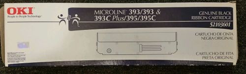 5 ,OKI Microline 393/393 &amp; 393C Plus 395/395C, 52103601 Black Ribbon Cartridge