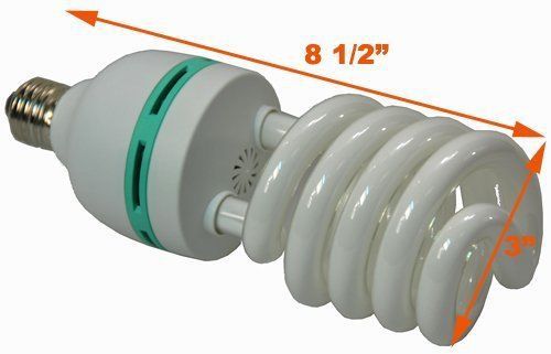 NEW Hydroponic Full Spectrum CFL Grow Light Bulb 60 Watt Bulb 5500K H60