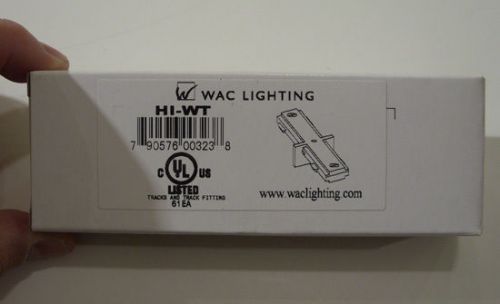 WAC Lighting HI-WT Connectors for Track Lighting
