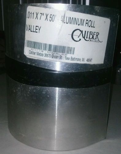 7&#034; x 50&#039; Aluminium Roll Valley flashing Caliber Metals