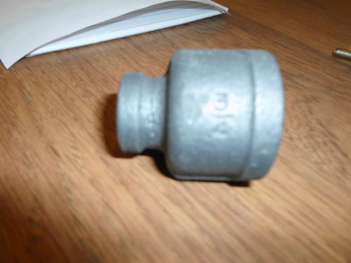 3/4&#034; x 1/2&#034; iron reducer coupling fitting