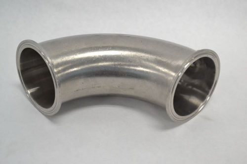 NEW TRI CLOVER 45 DEGREE ELBOW FITTING PIPE STAINLESS 2-7/8IN B268011