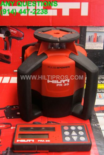 Hilti pr 35 rotating laser, preowned, looks new, l@@k, fast shipping for sale