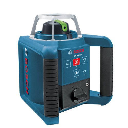 Bosch self-leveling rotary laser with green beam technology grl300hvg new for sale