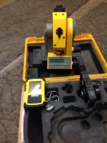 Spectra Physics TS305 Total Station  with Data Collector and 2 batteries