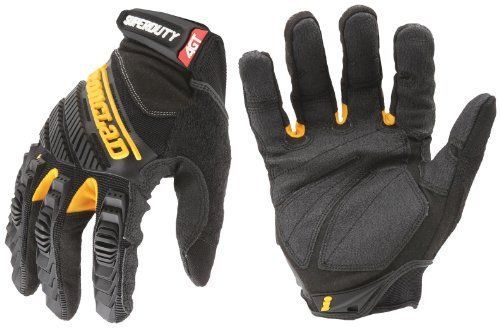 Ironclad SDG203M Superduty Gloves, Medium, Black, 1 Pair