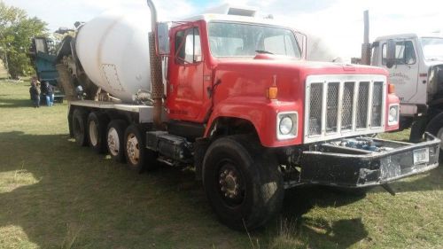 1988 international rear discharge concrete mixer truck 6 axle (stock #1733) for sale