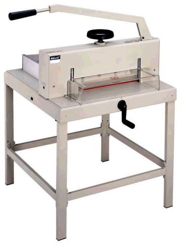 Ex trio 3946 guillotine paper ream stack cutter - trimmer -- w/stand for sale