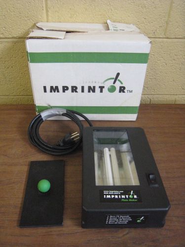 Imprintor C210 Imprinter Pad Printing Plate Maker Used Free Shipping