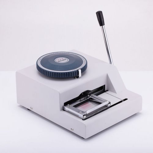 52letters dog tag embosser id card embossing stamping machine for troop pet shop for sale