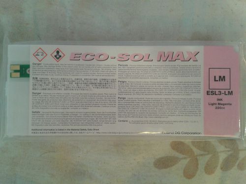 Roland Eco-Sol Max ESL3-LM 220cc Light Magenta New Free Shipping
