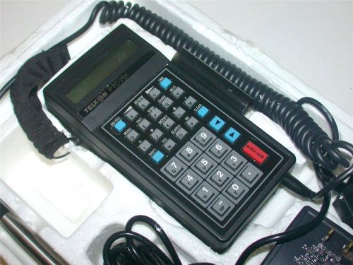 VERY NICE TELXON HANDHELD BARCODE SCANNER WITH CHARGER &amp; PEN PTC-701