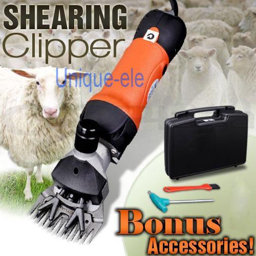 Gts-350w electric shearing supplies clipper shear sheep goats alpaca farm shears for sale