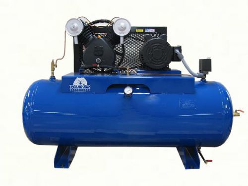 Eaton compressor polar air 5 hp 2 cylinder 80 gallon air compressor for sale
