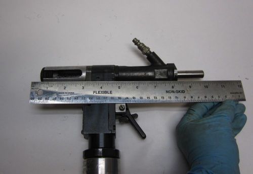 Rockwell pneumatic power feed drill 41pa-3201-a (5 1/4&#034; nose, 2 1/2&#034; tail) for sale