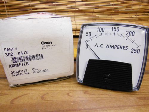 Onan 302-0412 Ammeter gauge