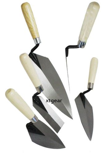 5pc professional mason trowel tools set cement masonry tool plaster set for sale