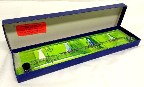 ACU-ARC Adjustable Ruler in Box- Draw Circles of Any Radius From 7&#034; to 200&#034;