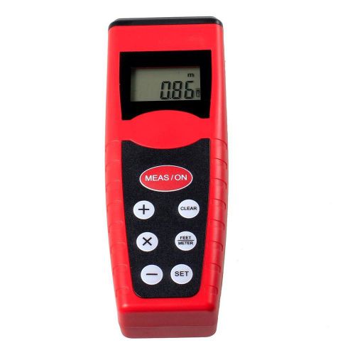 Ultrasonic distance meter/measurer with laser pointer/calculator 0.5-18m cp-3000 for sale