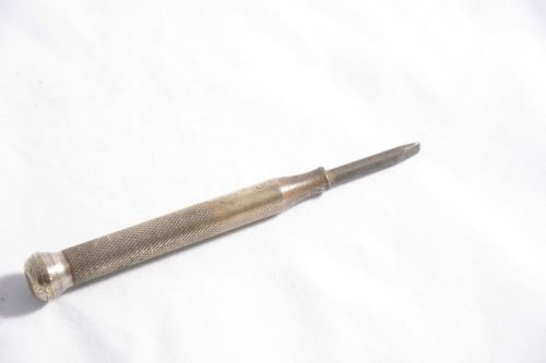 VINTAGE ELECTRA 4 IN 1 NESTING SCREWDRIVER 1917 PATENT E. EDELMANN CO CHICAGO US