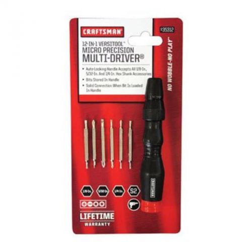 12-in-1 versitool micro precision multi driver ace screwdrivers 35312 for sale