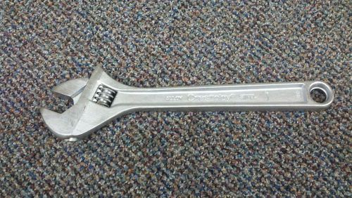 12&#034; Crescent Crestoloy Alloy Adjustable Wrench Very Good Condition