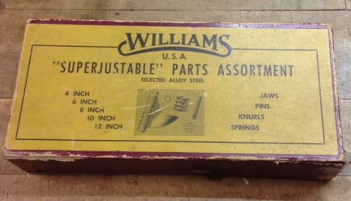 Williams super adjustable vintage wrench box general store hardware display used
