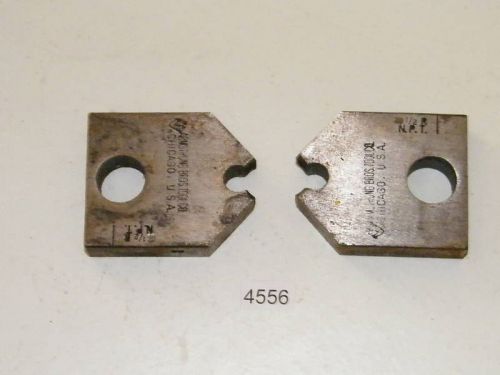 Armstrong pipe threader die heads 1/2 right npt for sale