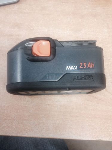 Ridgid 18v Ni-Cd Max HC Battery 130254011 100% BRAND NEW