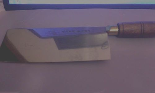 Chinese chef knife/cleaver. traditional series by dexter russell. wood handles for sale