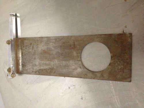 Hollymatic Patty Maker Former Forming Form Plate Fit Super 54 Size 4&#034; x 1/4&#034;
