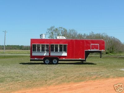 2015 8 x 28 2014 gooseneck mobile kitchen concession trailer for sale