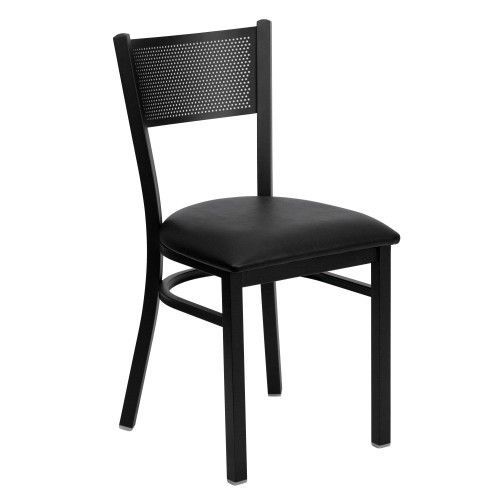 Flash furniture xu-dg-60115-grd-blkv-gg hercules series black grid back metal re for sale
