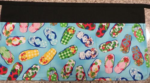 Christmas Flip Flops 3 Pocket/Waist/Waitress apron